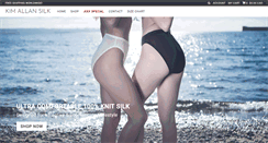 Desktop Screenshot of kimallansilk.com